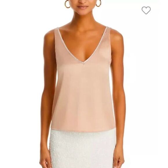 NWT Generation Love Women's Christie Crystal Tank
XL Latte Embellished - Picture 3 of 13